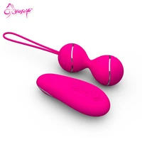 yafei wireless remote vibrating egg ben wa ball kegel exercise vaginal usb rechargeable sex toy for women sex fidget products