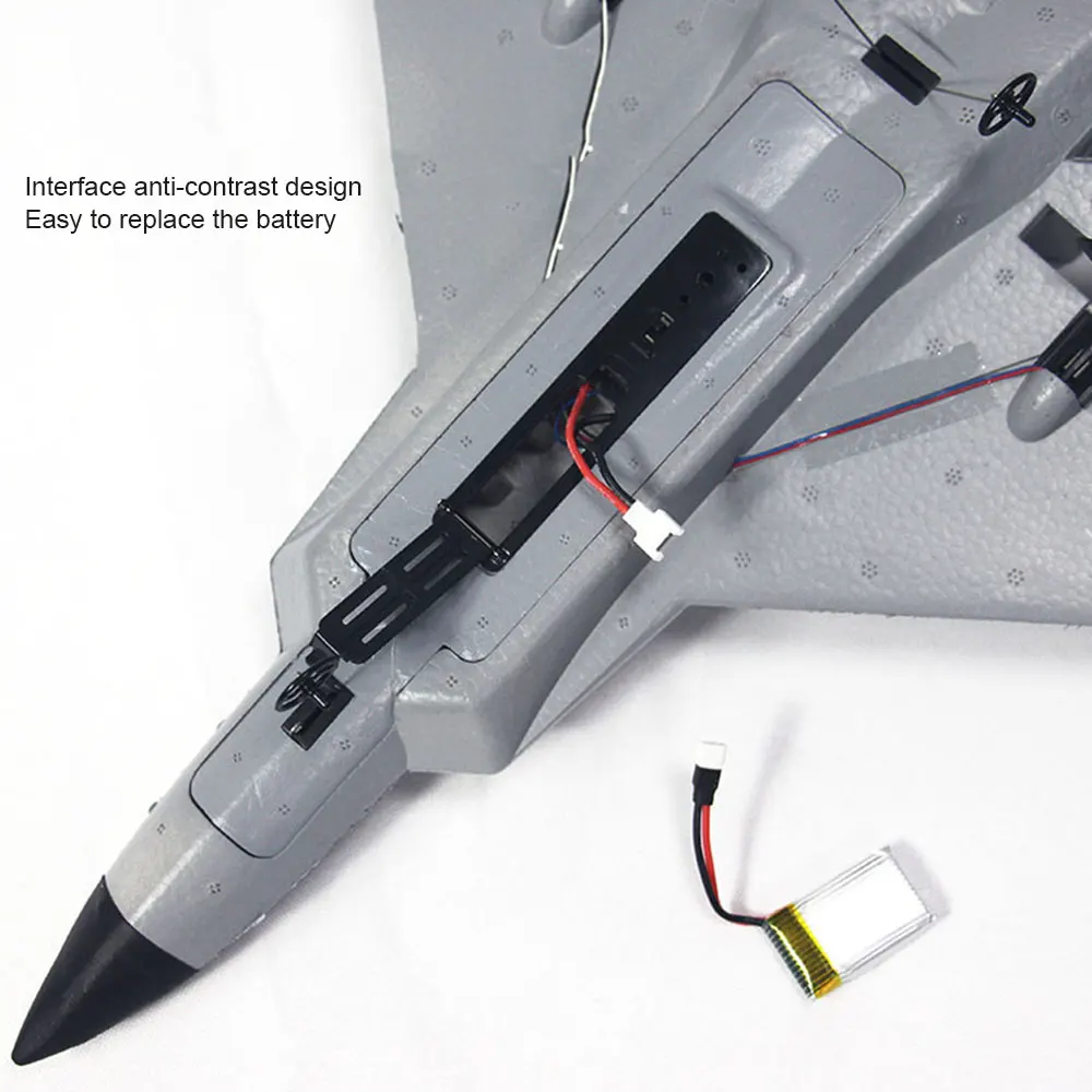 RC F22 Wingspan EPO длинный диапазон Wingspan EPO UAV серый планерный самолет 660 мм детский Декор самолет обучающая модель рождественские подарки