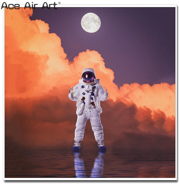 

5D Diamond Embroidery DIY Discovery Spaceman Astronaut Portrait Full Drill Rhinestone Mosaic For Gift
