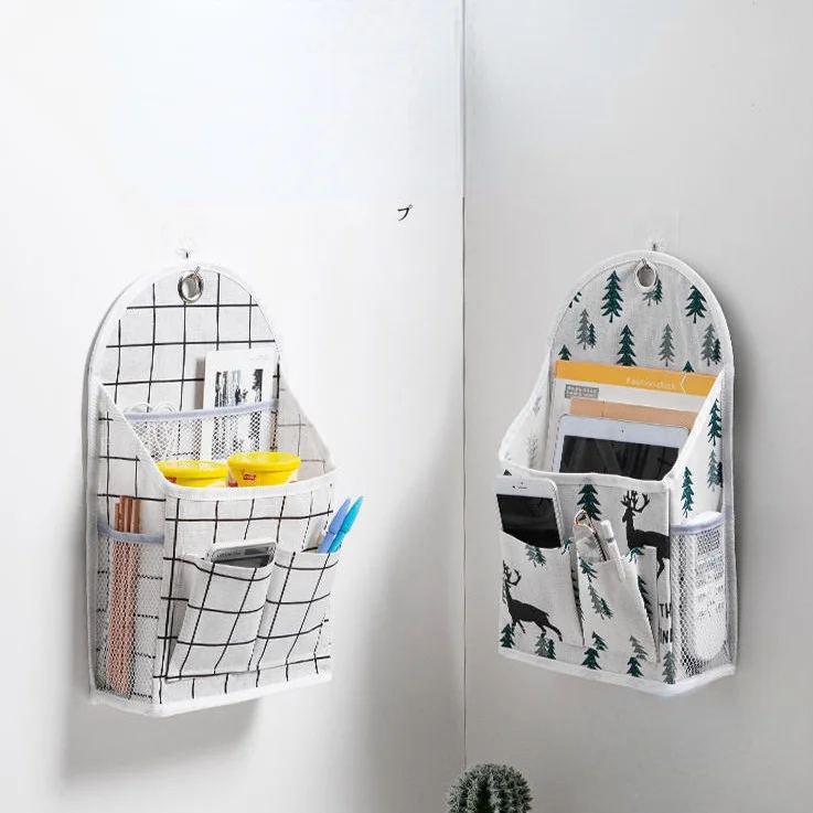 

Household Storage Bags, Ins Storage Bags, Family Bedroom Living Room Kitchen Wall Storage Bags