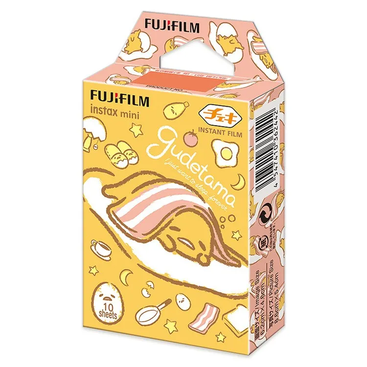 GUDETAMA2 Fujifilm 10 листов фильм монохромный Радуга макарун Микки Алиса для Fuji Instax Mini 7 8 9 50s 7s 90 25 поделиться SP-1 мгновенный - Цвет: GUDETAMA2