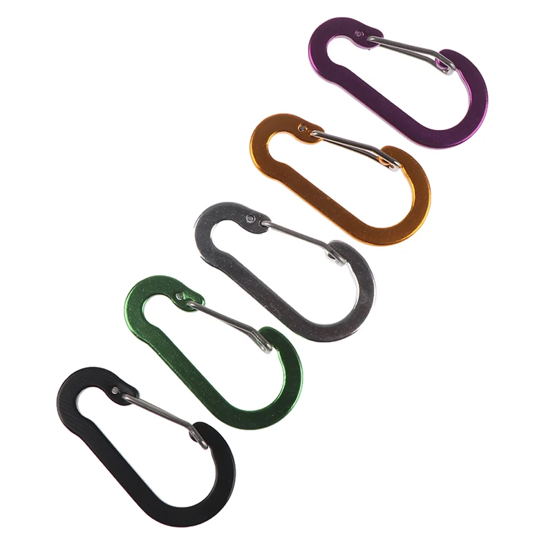 5 шт./компл. Спорт на открытом воздухе карабин для безопасности кемпинга Пряжка