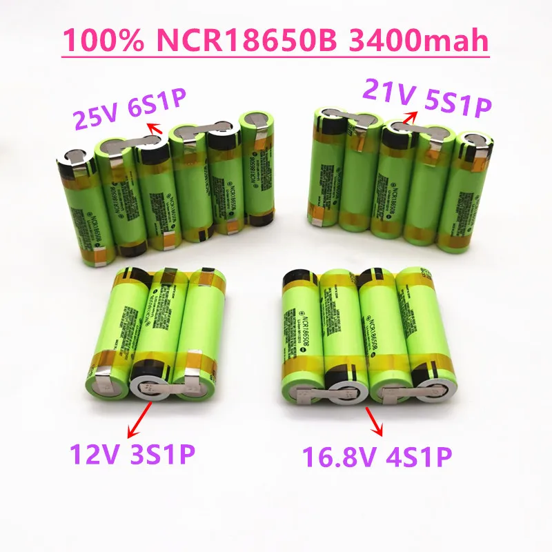 Аккумулятор 18650 3S1P hg2 6000 мАч 20 А для шуруповерта 10 8 В батарея со сваркой аналогична