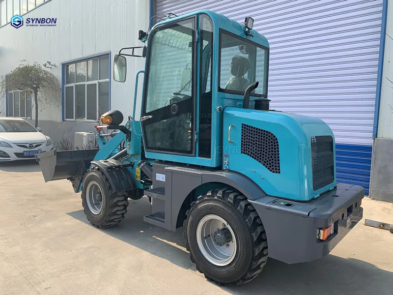 SYNBON Новый мини фронтальный погрузчик фермы садовый вес нагрузки 8000 кг |