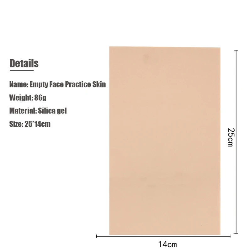 Blank practice skin 3D Силиконовый Перманентный макияж, татуировка, тренировка, поддельная кожа, пустые глаза, губы, лицо, для микроблейдинга, татуировка, машина для начинающих - Цвет: Blank practice skin