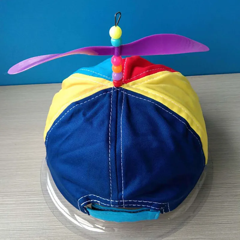 Бейсболки с пропеллером на вертолете Цветные Лоскутные кепки шляпа от солнца