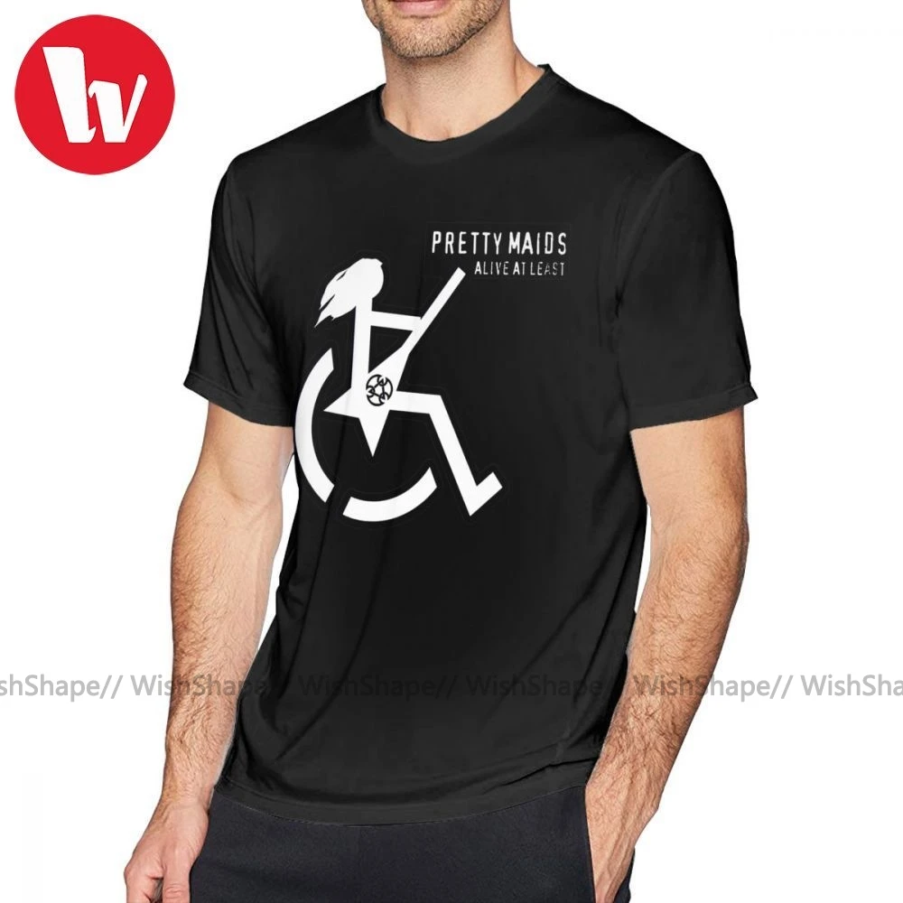 Футболка Powerwolf футболка королевской горничной с короткими рукавами и принтом