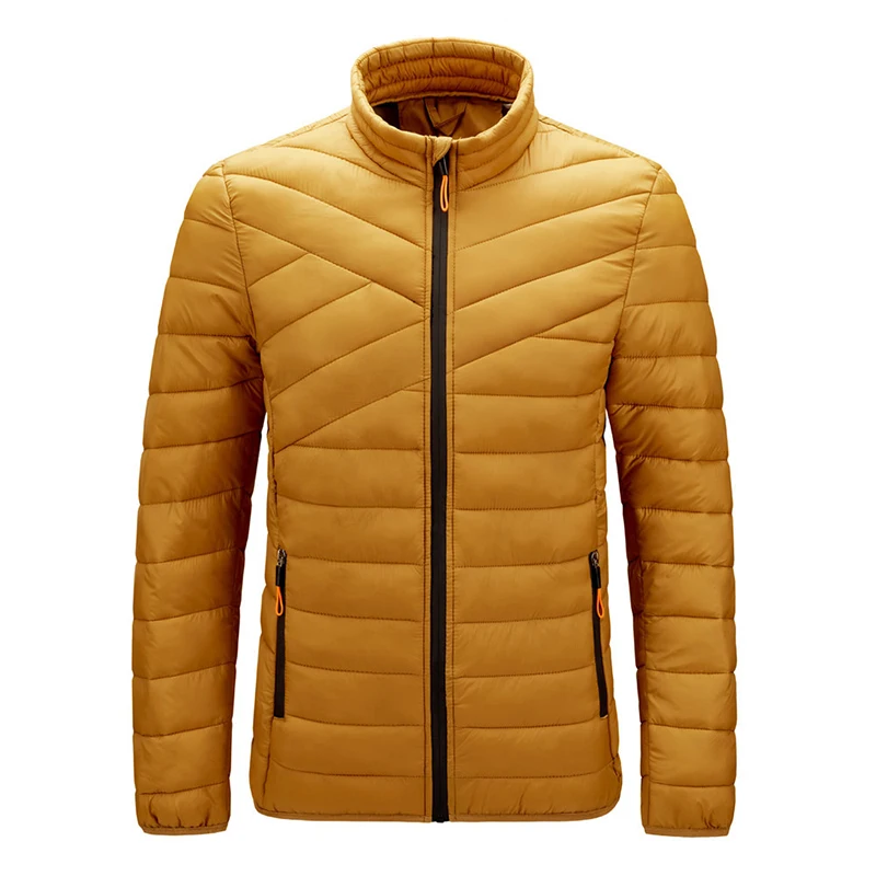 2021 New Men Winter Warm Fashion Casual Jacket Parkas Men Waterproof Brand Autumn Outwear Thick Slim Jacket Parkas Coat  Men