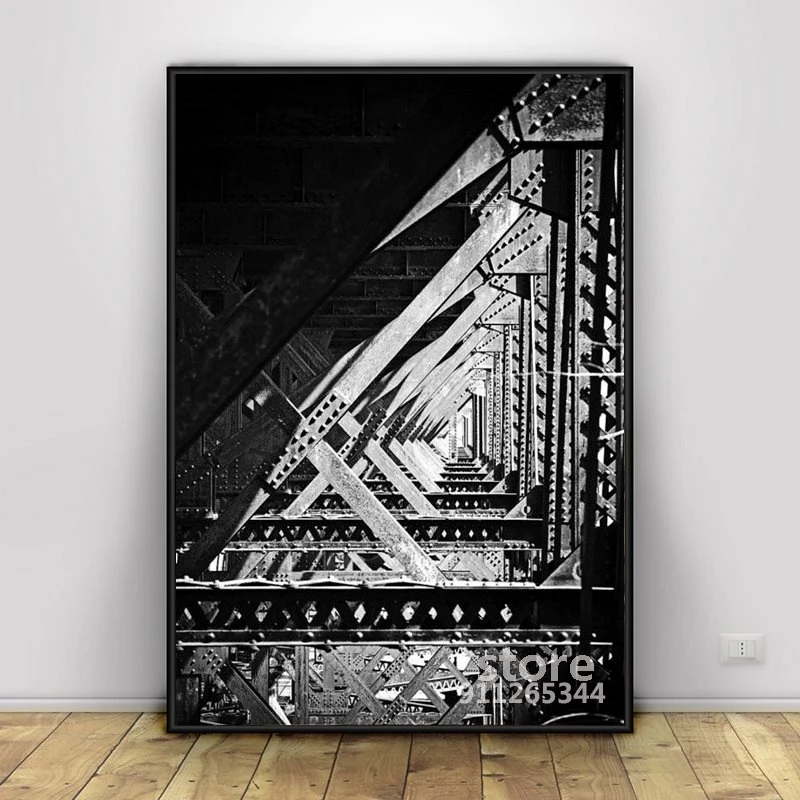 Абстрактный настенный постер Джек для разборки современный стиль холст картина