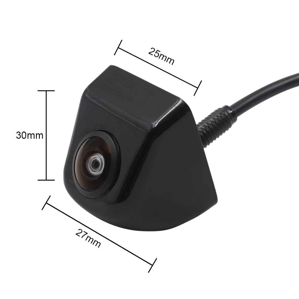 720P HD 180H градусов рыбий глаз звездный свет ночного видения Автомобильная камера