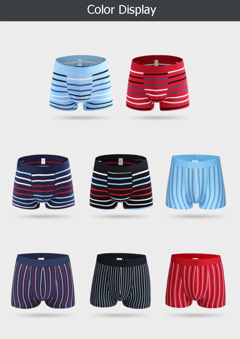 4pcs/Lot NXY Boxers Mens Underwear Male Panties Cotton Boxers Man Underpants Soft Sports Shorts Boxershorts Calzoncillo Hombre