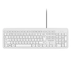 Sunrose Q2 Splashproof Usb Проводная 104 клавиши ультра-тонкая Тихая клавиатура для домашнего офиса компьютерная игра