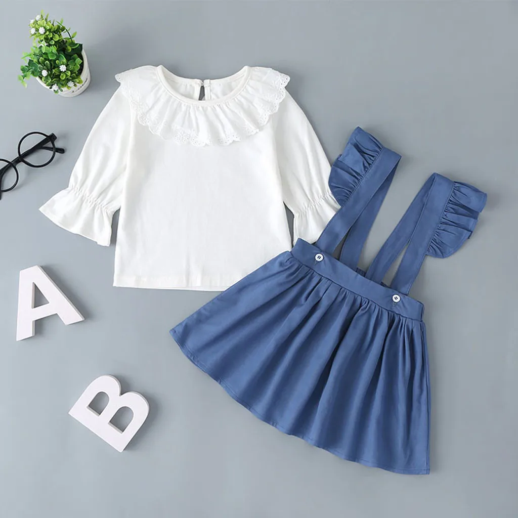 Модные однотонные Ползунки с оборками и длинными рукавами для новорожденных