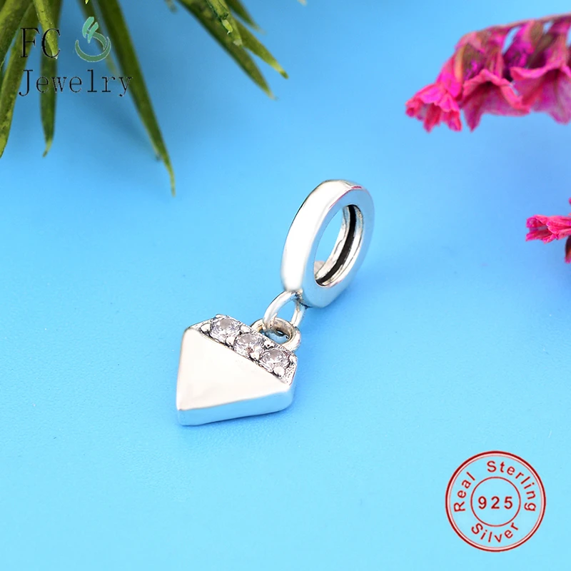 

Подходят для оригинального браслета с подвесками, искусственное серебро, мой яркий кулон-подвеска, серебро 925 пробы, DIY ювелирные изделия