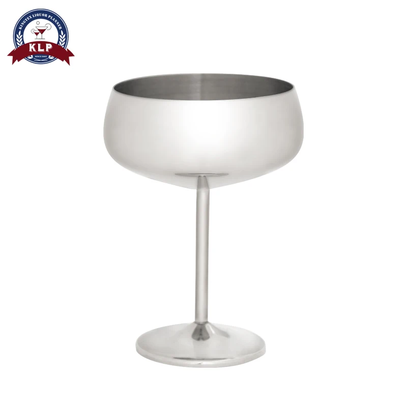 Ударопрочная кружка для коктейлей и напитков опт бокалы вина из нержавеющей