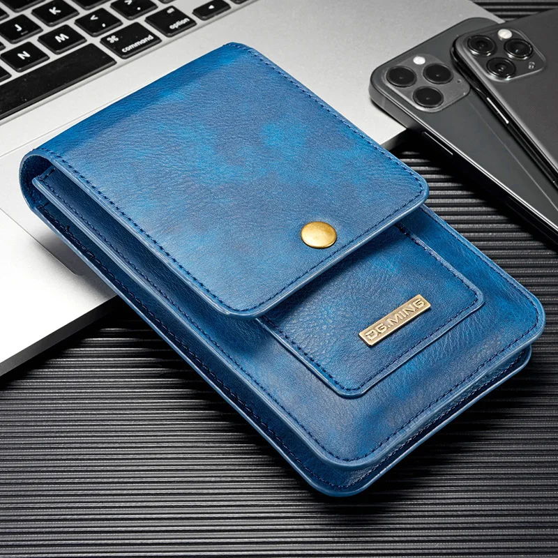 6 5 дюймовый универсальный уличный чехол для телефона IPhone Samsung из натуральной кожи