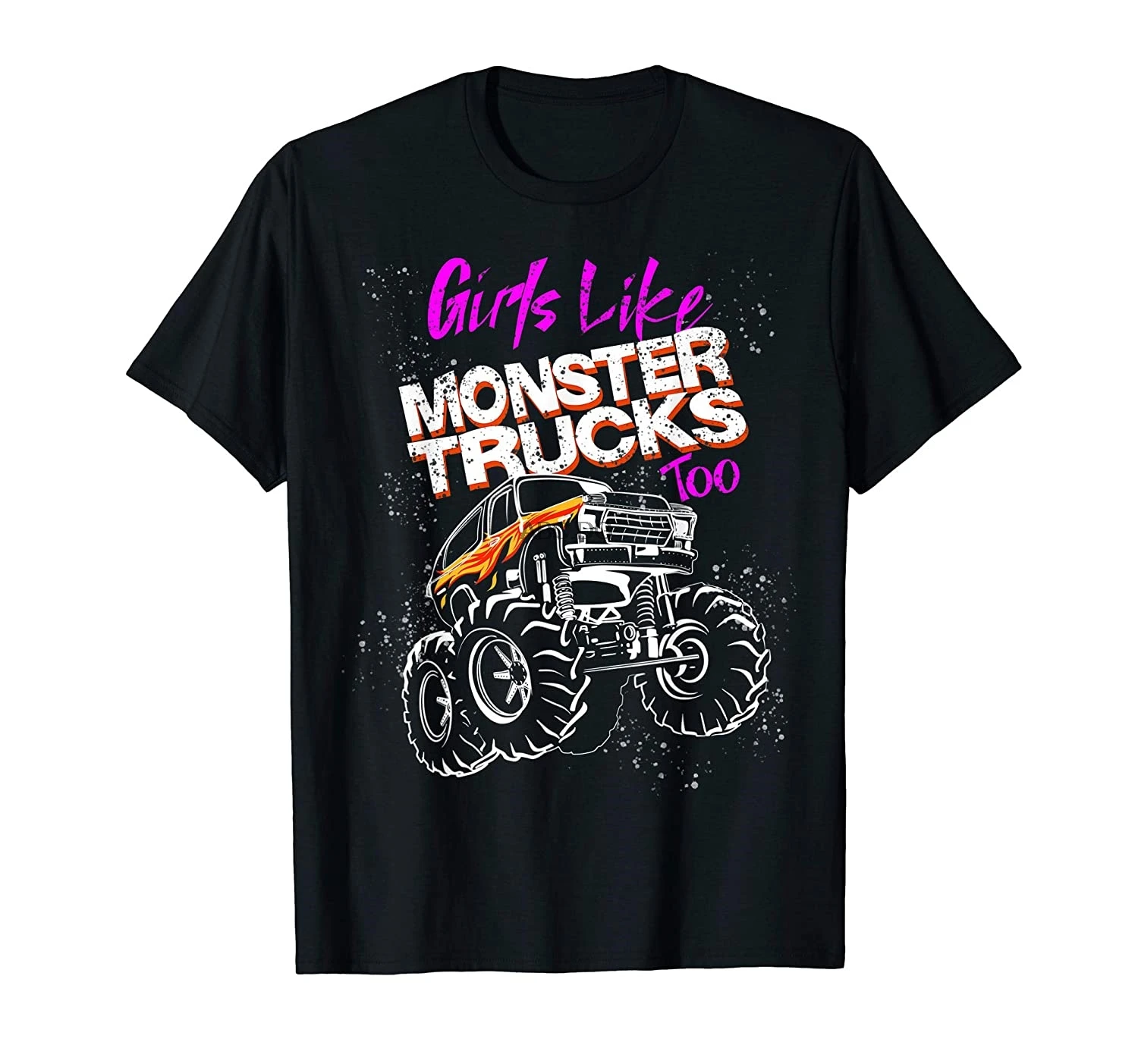 

Chicas como Monster Trucks Too Cool Racers Funny Cars Gift T-Shirt(1)