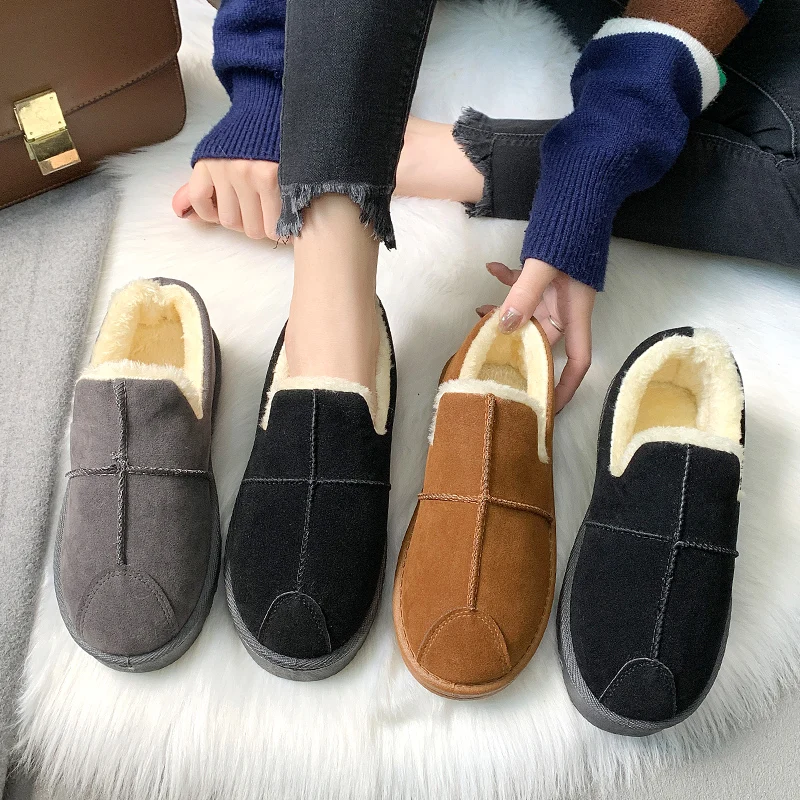 Классические зимние сапоги из натуральной яловой кожи женские 100% шерсти теплая