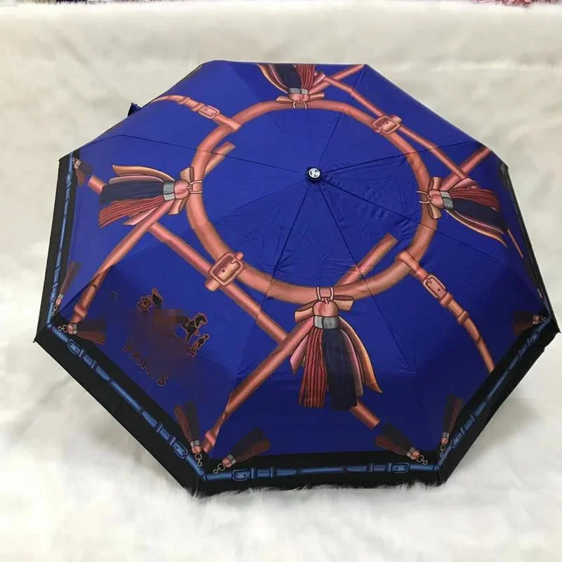 

Automatic folding umbrella new vinyl sun umbrella umbrella 30 percent gift box ladies umbrella