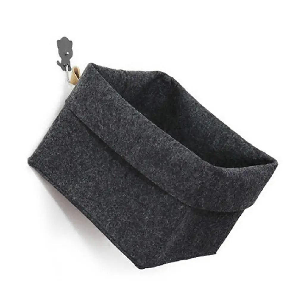 Фетровый ящик для хранения многофункциональный экологически чистый органайзер