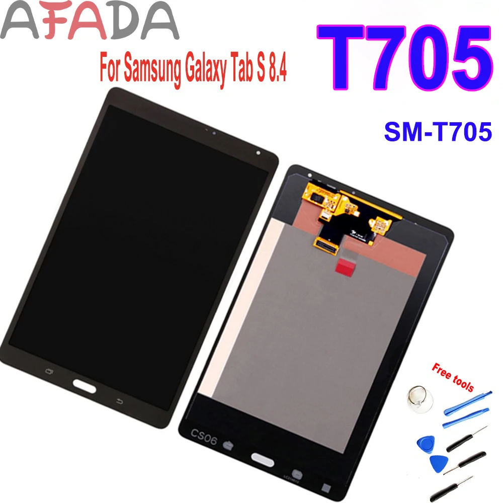 AAA 8 4 &quotЖК дисплей для Samsung Galaxy Tab S SM T705 ЖК сенсорный экран дигитайзер сборки