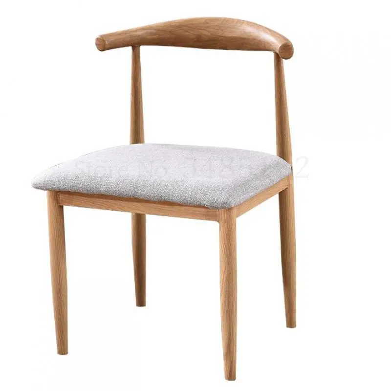 Имитация твердое дерево кованое железо Рог стул Западной ресторан кафе стол и