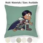 Наволочка для подушки амфибии Marcy Wu, наволочка из хлопка и льна, наволочка для подушки амфибии, амфибии, мультяшный персонаж лягушки, Анны