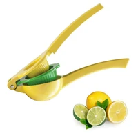 professional premium lemon lime orange manual squeezer and citrus press juicer unique design 2 bowls built in 1 high strength