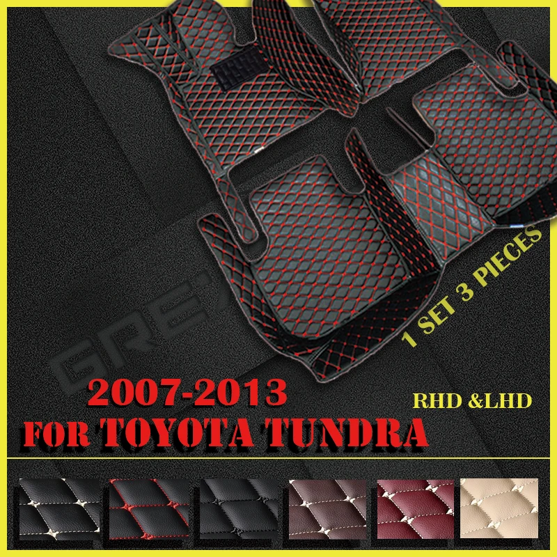 

Car floor mats for Toyota Tundra 2007 2008 2009 2010 2011 2012 2013 Custom auto foot Pads automobile carpet cover