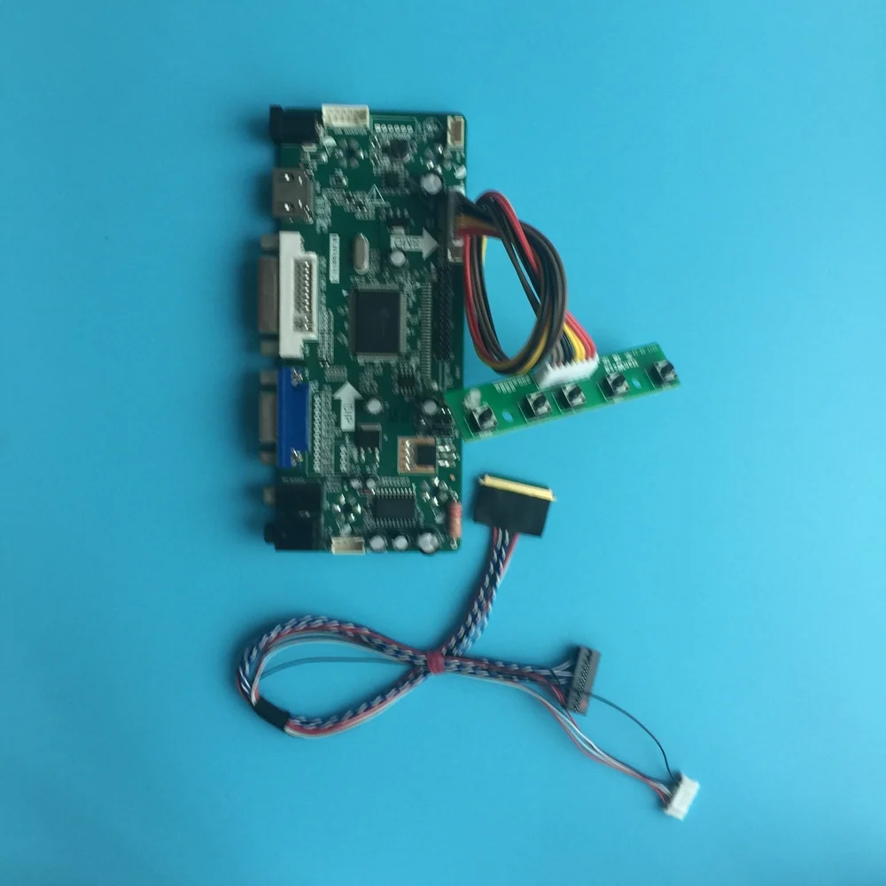 

Kit For B133XW03 V0 40pin LVDS HDMI VGA DVI Panel LED LCD 13.3" Controller board Screen Monitor Audio card DIY 1366X768