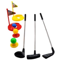 imcute kids golf toy kids golf metal cue parent child indoor and outdoor toys sports suit for kids toddlers boys girls child