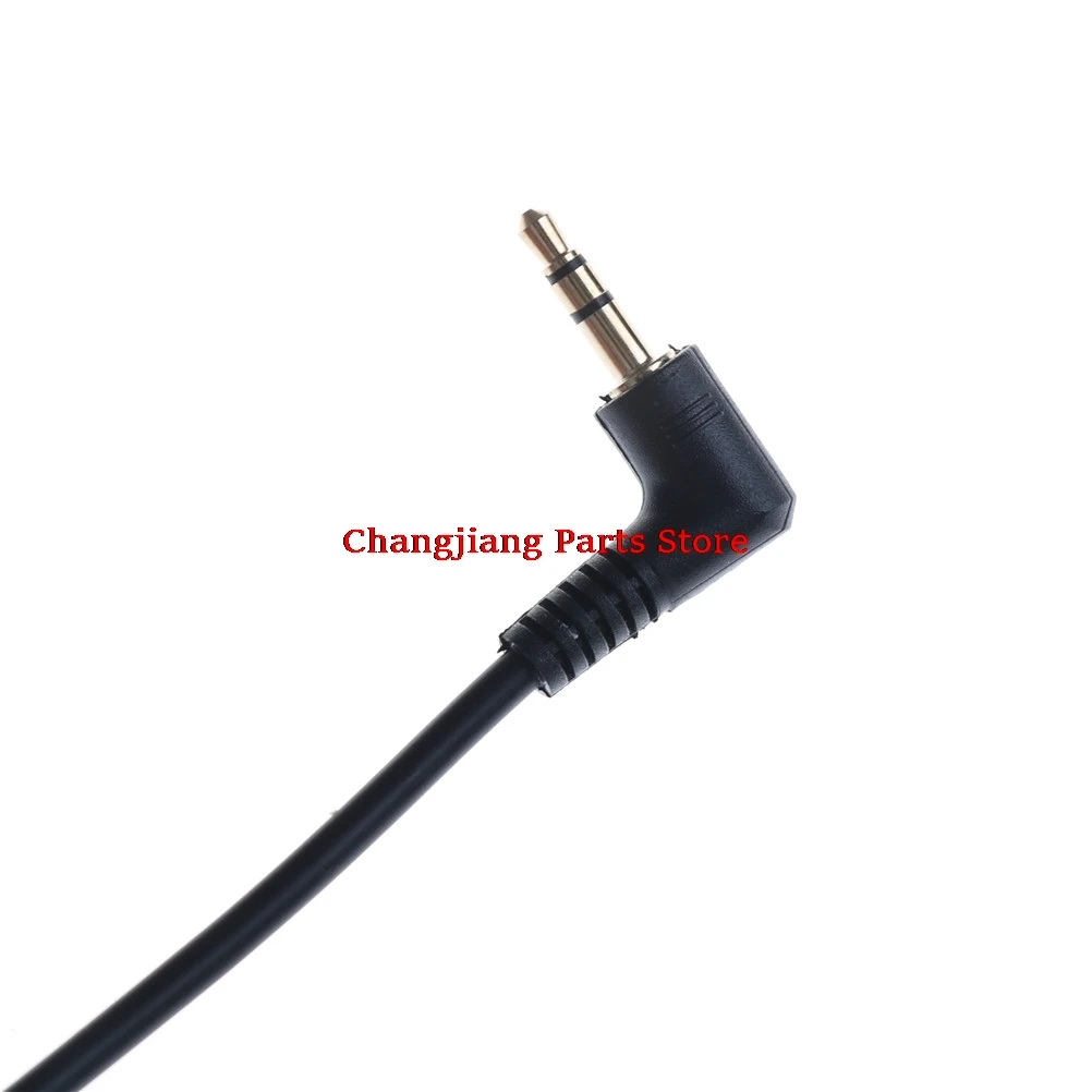 

1PCS PVC + Metal Right Angled 3.5mm Jack Male To Male Stereo Audio AUX Cable For Car AUX 90 Degree