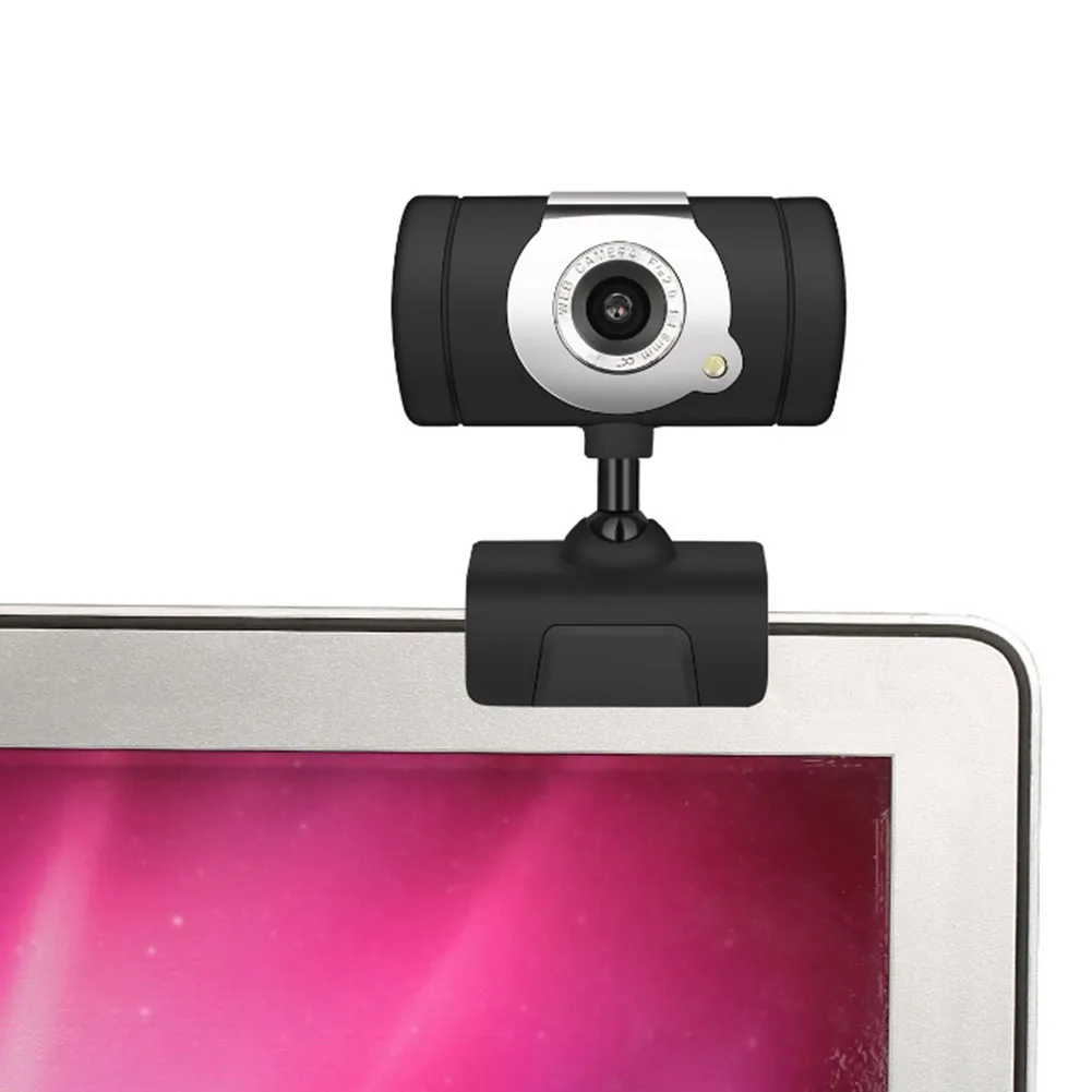 

Black ABS W290 3MP HD Webcam with Built-in Microphone Rotatable Clip-On USB Web Camera For Video Conference Online Class