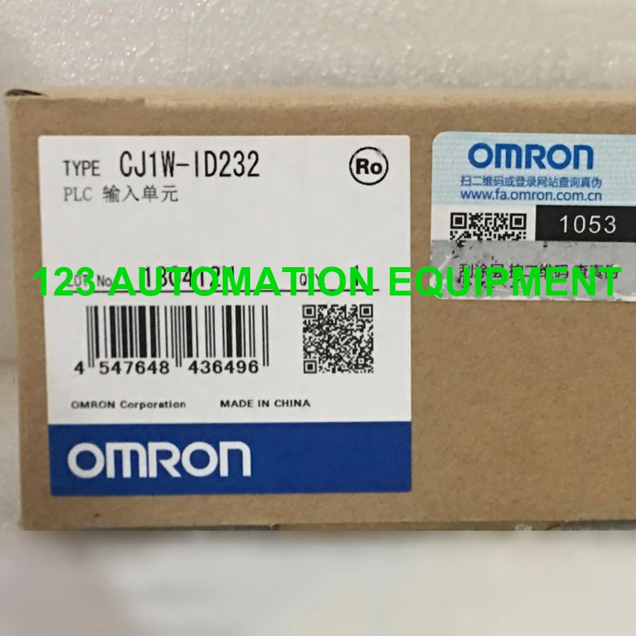 

OMRON CJ1W-ID231 CJ1W-ID232 PLC