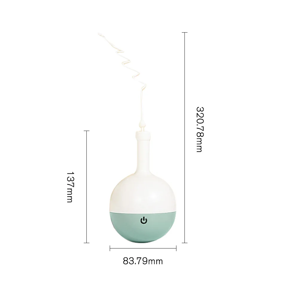

Cat Tumbler Toy Cat Interactive Ball Cat Food Dispenser Ball Cat Treat Ball with Teaser Wand Cat Slow Feeder Ball for Kittens