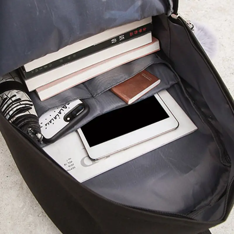 5 шт. холст рюкзак для школьников лента портфели Повседневное сумка через плечо