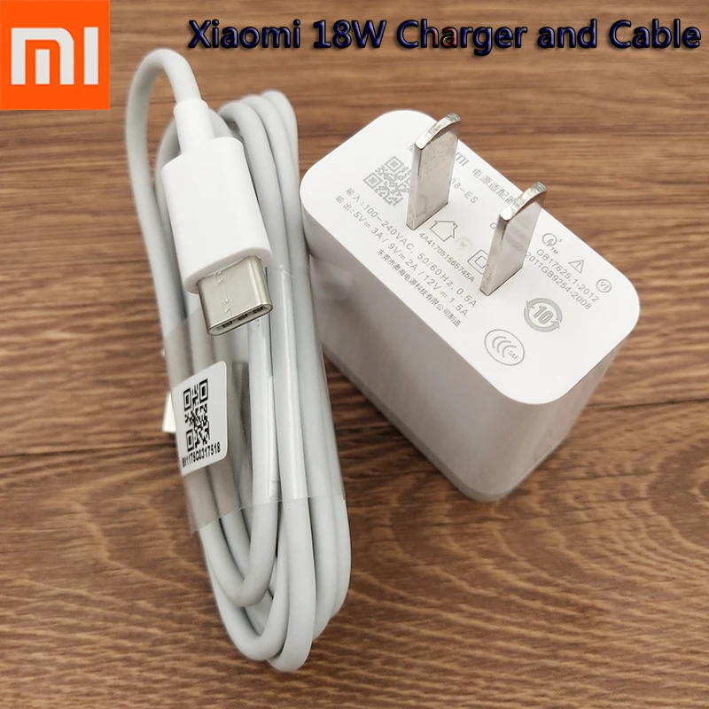 Оригинальное быстрое зарядное устройство Xiaomi Mi QC3.0 18 Вт адаптер для быстрой
