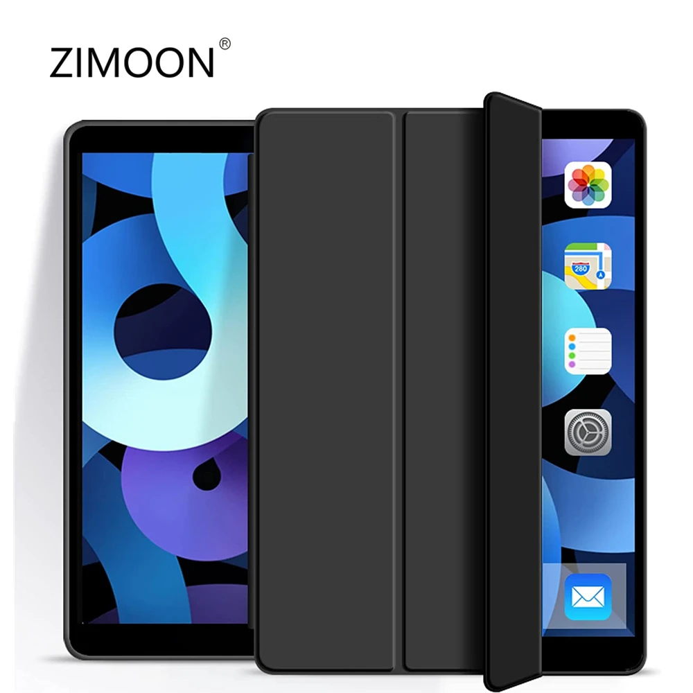 Силиконовый чехол для нового iPad mini 6, мягкий чехол для iPad Air 5/4/3/2, умный чехол для iPad Pro 11/10, 5, защитный чехол для iPad 10,2/9,7
