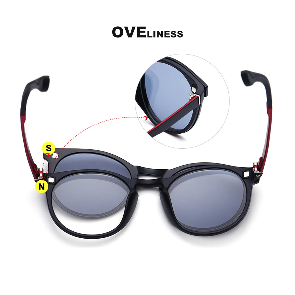 TR90 оптические очки по рецепту Близорукость круглые оправа для мужчин и женщин