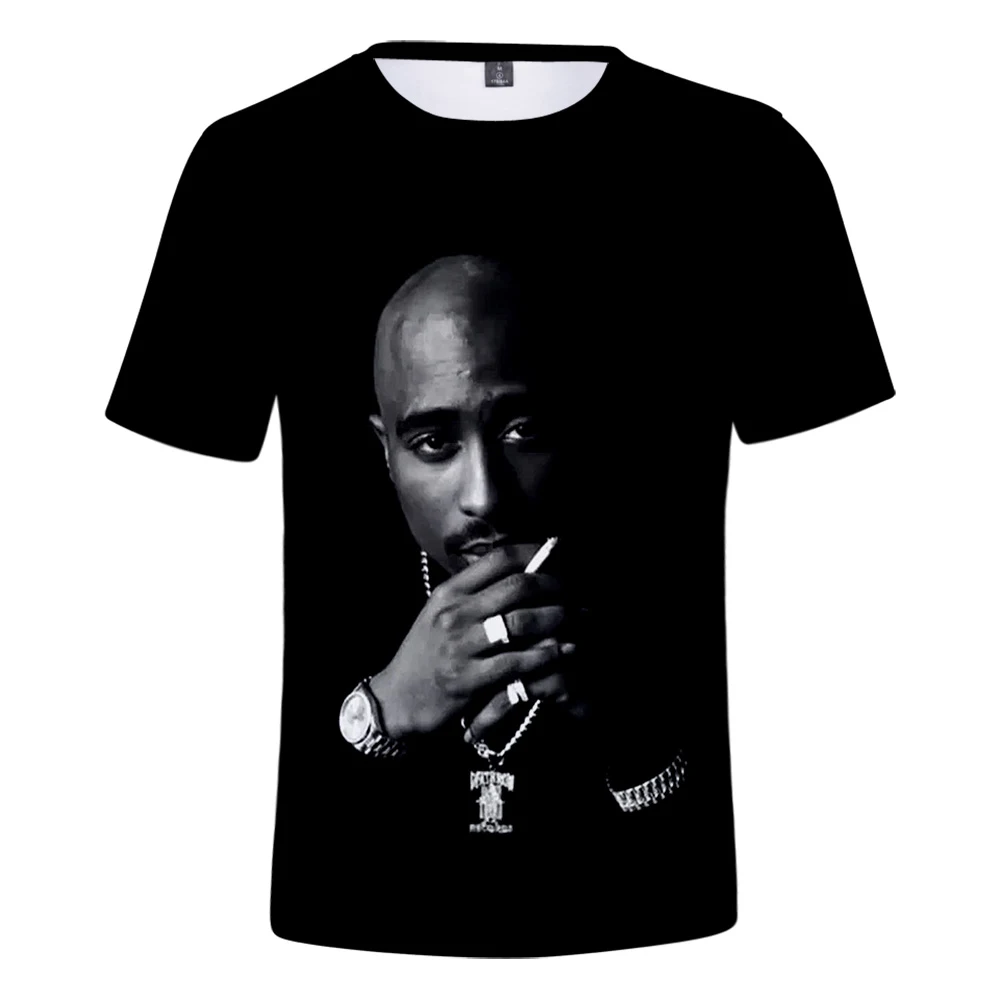 2pac 3D футболка унисекс Tupac Makaveli Rapper Biggie Smalls Snoop Dogg Eminem Jay z J Cole 21 рубашка Savage