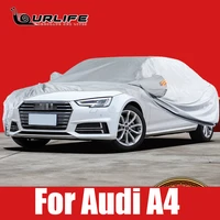 full car cover rain frost snow dust waterproof car protector covers anti uv oxford cloth for audi a4 b7 b8 b9 accessories