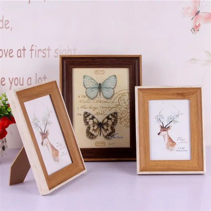 1 шт. 7 дюймовые свадебные украшения фоторамка для дома Экологичная изящная