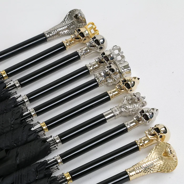 Economici Ombrello Da Pioggia A Manico Lungo Tessuto Impermeabile Da Esterno Ombrelli Antivento Creativi Di Lusso Automatico Guarda Chuva Rain Gear DF50YS