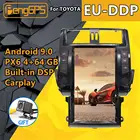 Для TOYOTA Land Cruiser Prado 150 2010 - 2013 Автомобильный мультимедийный плеер стерео радио аудио Android Тесла стиль GPS навигация головное устройство DVD