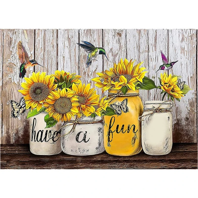 

Набор для алмазной живописи, 12 х16 дюймов