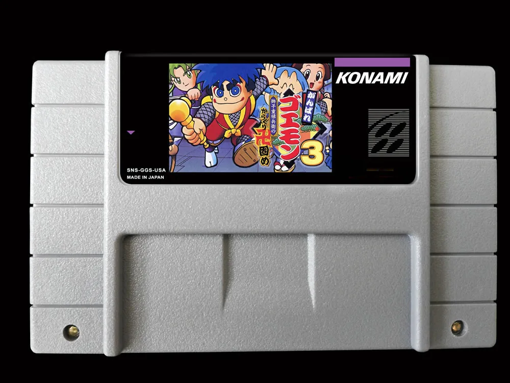 16Bit Games ** Ganbare Goemon 3 ( USA Version!! ) | Электроника