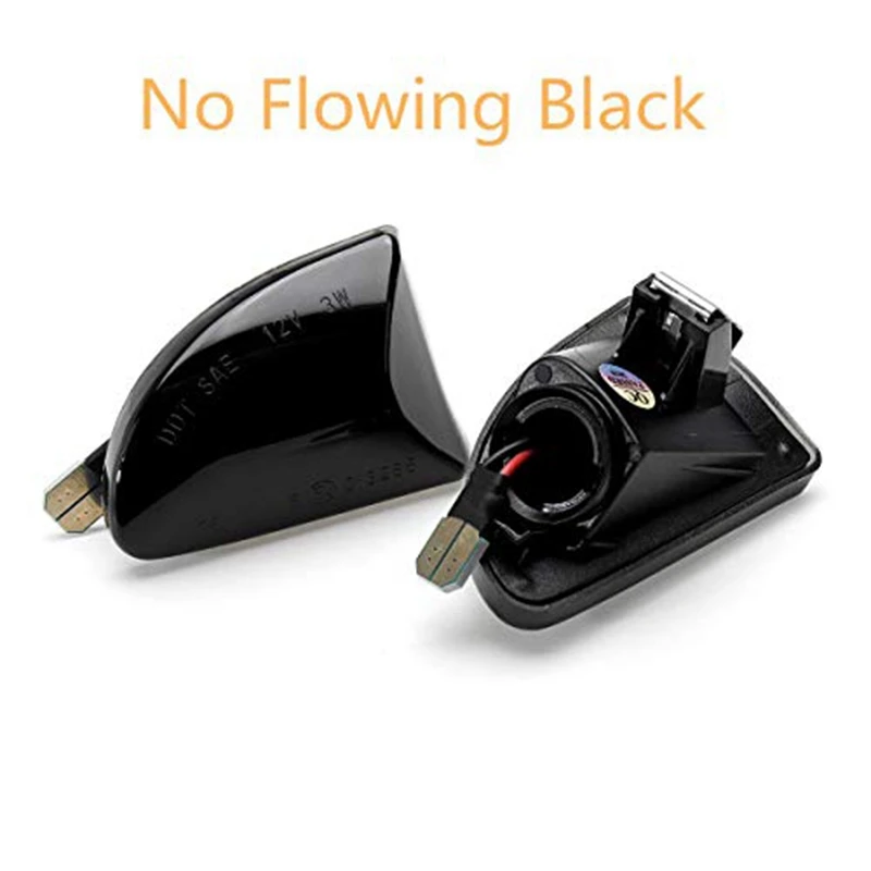 2 шт. Динамический указатель поворота светильник светодиодные боковые