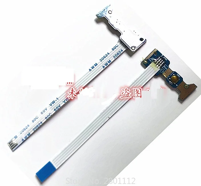 

New Laptop Power Switch Button Board for Toshiba Satellite C660 C665 C665 C665D Button Board LS-6841P