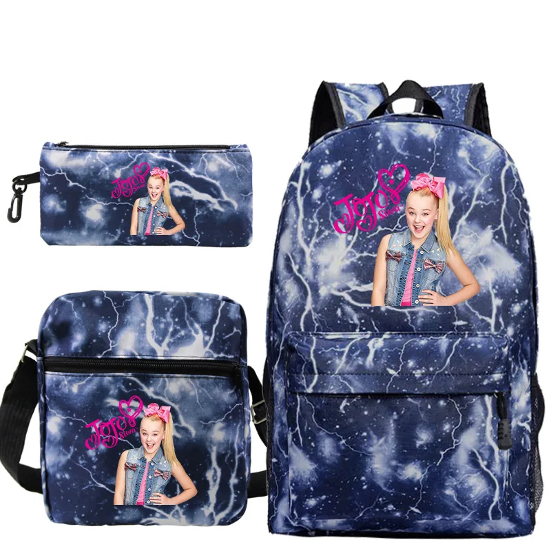 Милый Повседневный Рюкзак Jojo Siwa студенческий модные новые сумки для подростков