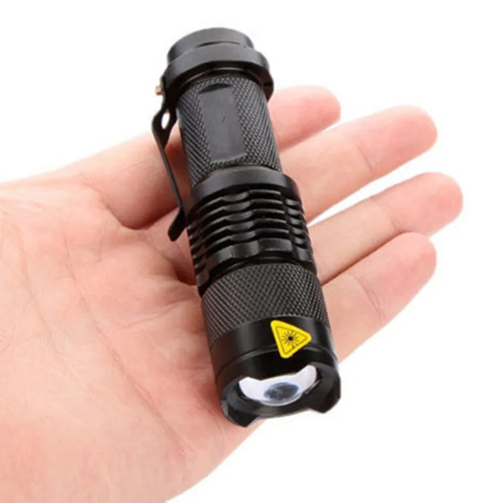 

Fashion Flashlight Mini Q5 Led Flashlight Torch Adjustable Focus Zoom Light Lamp Outdoor Lighting
